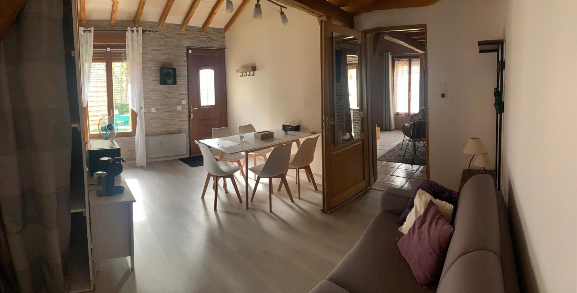 chambre avec sdb/wc privé, piscine près d'un lac Mesnil-Saint-Père Extérieur photo